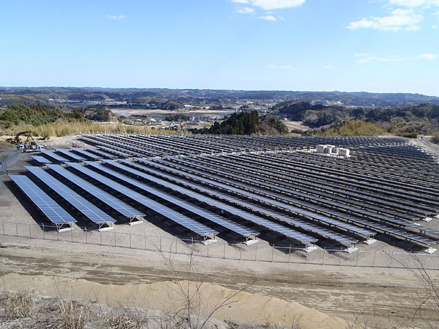 大多喜太陽光発電所の写真