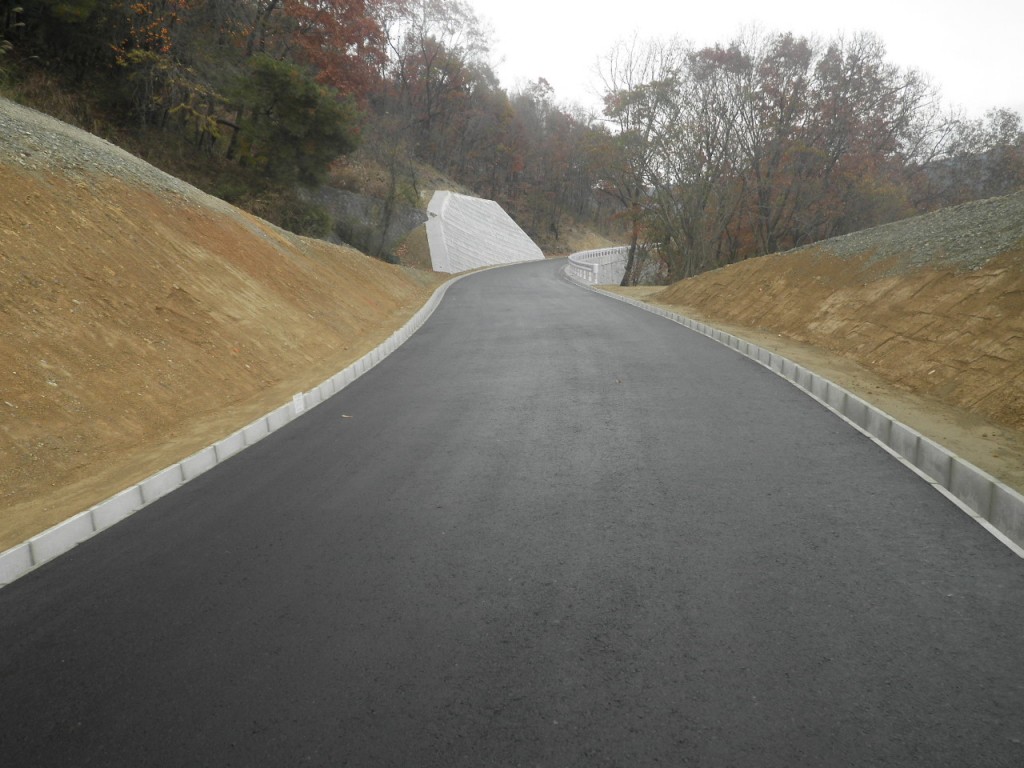 一般府道豊能池田線外仮設道路の写真