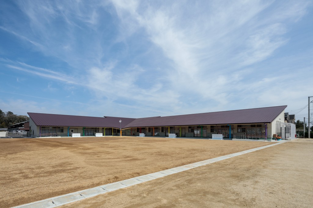 葛城市立磐城小学校附属幼稚園改築工事の写真